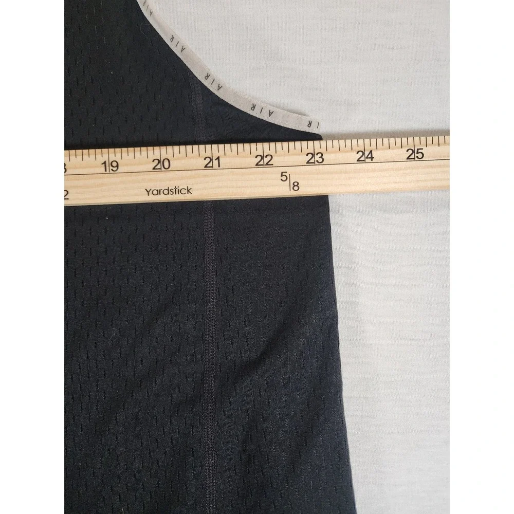 Nike Air Dri-FIT Running Tank Top Women 1X PLUS Black Mesh Sleeveless DB4448-010